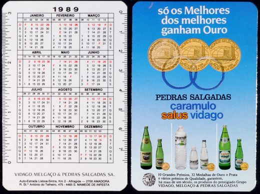 1989 Vidago Melgaco-Pedras Salgadas