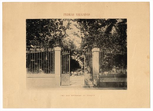 Pedras Salgadas uma das entradas do parque
