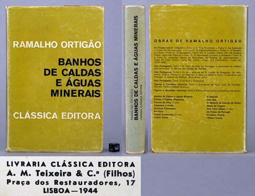 Banhos de Caldas e Aguas Minerais - Ramalho Ortigao - 1944