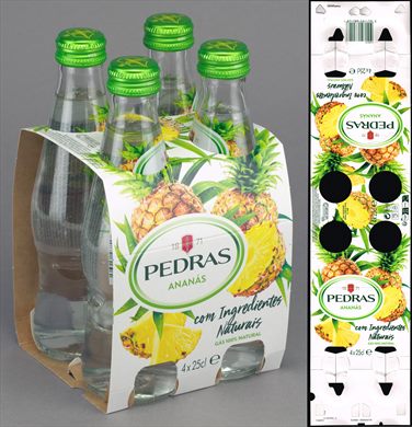 Pedras Salgadas Pack vidro Ananas 4x25cl 2026-06