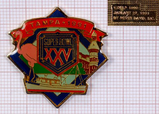 Super Bowl XXV Tampa 1991