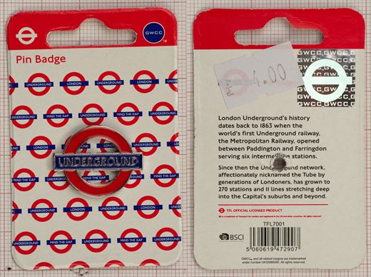 London Underground TFL7001
