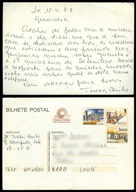 Bilhete Postal em branco 05