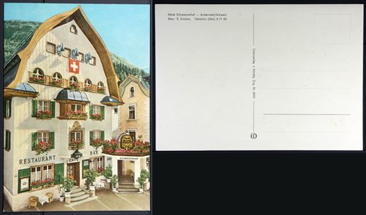 Hotel Schweizerhof - J. Kundig