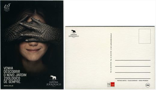 Jardim Zoologico de Lisboa - Publicards - 1264