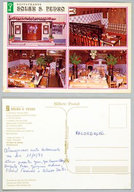 Restaurante Solar S. Pedro