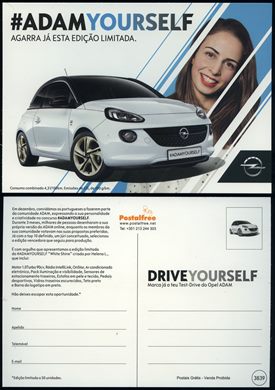 Opel Adam postalfree 3839
