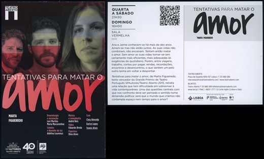 Teatro Aberto - Tentativas para Matar o Amor