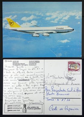Condor, Jumbo-Jet Boeing 747 - Sanger