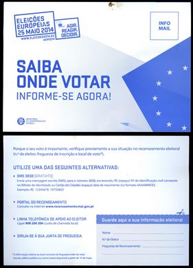 Ministerio da Administracao Interna Eleicoes Europeias 2014