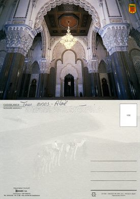 Marrocos Casablanca Mosquee Hassan II - 1032