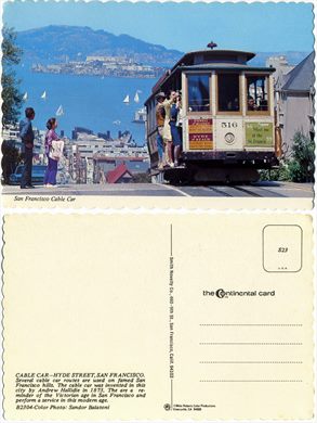 EUA California San Francisco Cable Car - S23