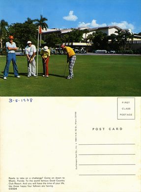 EUA Florida Miami Doral Country Club - CD324
