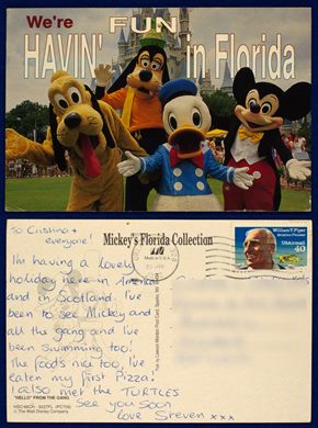 Walt Disney Florida - Hello from the gang