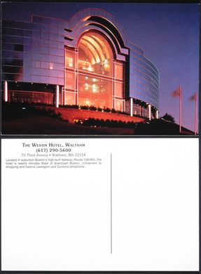 EUA Massachusetts Waltham Westin Hotel