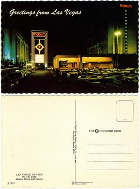 EUA Nevada Las Vegas Maxim Hotel