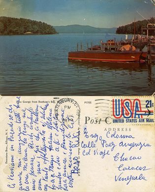 EUA New York Lake George Dunhams Bay