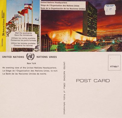 EUA New York Serie - United Nations P77486 F