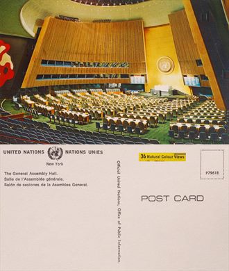 EUA New York Serie - United Nations P79618