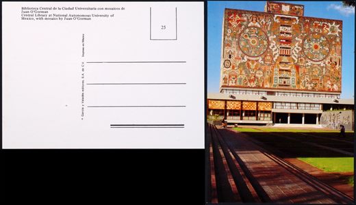 Mexico Biblioteca Central de la Ciudad Universitaria 25