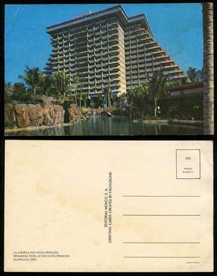Mexico, Acapulco, La Alberca del Hotel Princess 6026