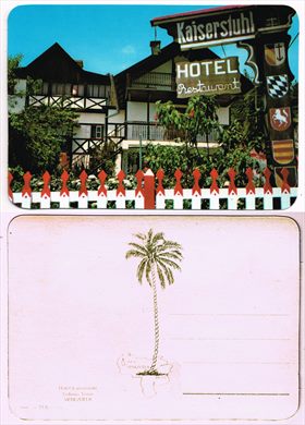 Venezuela, Colonia Tovar, Hotel Kaiserstuhl (Intana)