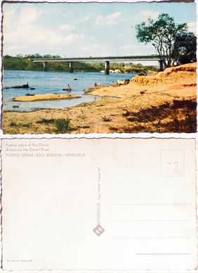 Venezuela Bolivar Puerto Ordaz Puente sobre el Rio Caroni - 177