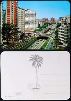 Venezuela Caracas Avenida Libertador - 84.03.71-272271
