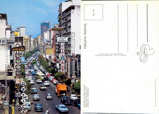 Venezuela Caracas Calle Real de Sabana Grande - 153