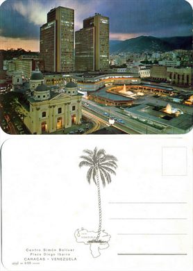 Venezuela Caracas Centro Simon Bolivar - 84 3.55 244315