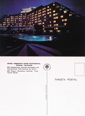Venezuela Caracas Hotel Tamanaco