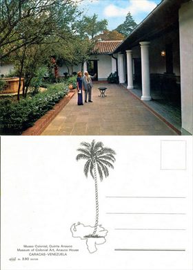 Venezuela Caracas Museo Colonial Quinta Anauco - 84 3.90 260536