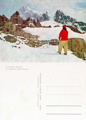 Venezuela Merida Pico Bolivar Glaciar Sur