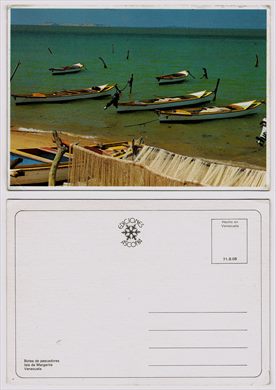 Venezuela, Isla de Margarita, BBotes de pescadores 71.9.08