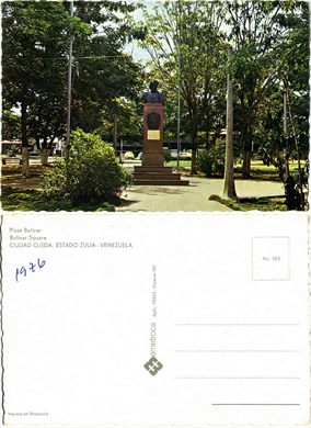 Venezuela Zulia Ciudad Ojeda Plaza Bolivar - 195