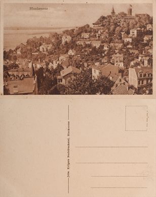 Alemanha Blankenese (Johs. Krogers Buchdruckerei)