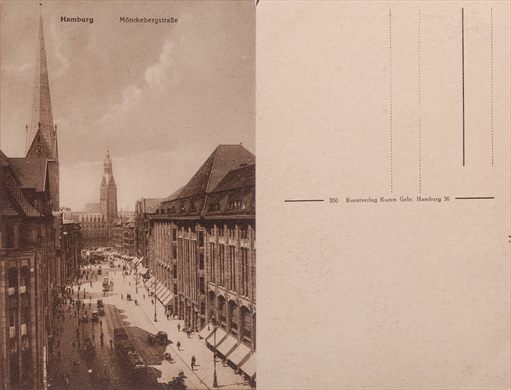 Alemanha Hamburgo (Kumm Gebr.) 350