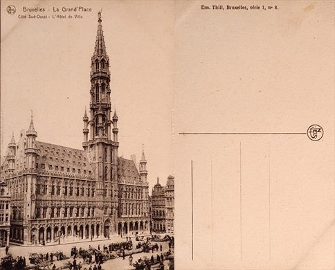 Belgica Bruxelas - Ern. Thill - Serie 1 - N 8