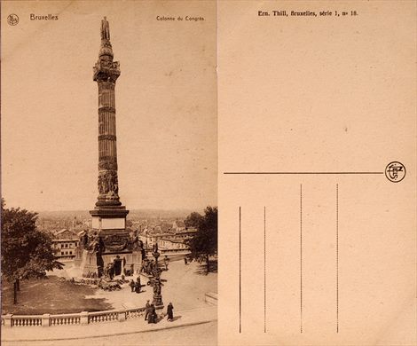 Belgica Bruxelas - Ern. Thill - Serie 1 - N 18