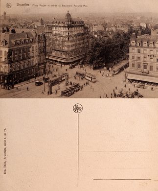 Belgica Bruxelas - Ern. Thill - Serie 1 - N 77