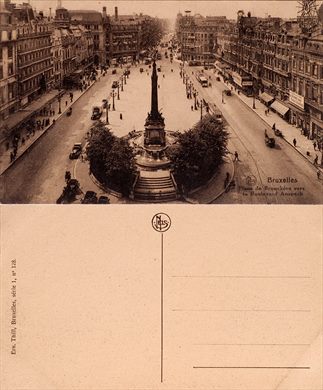 Belgica Bruxelas - Ern. Thill - Serie 1 - N 128