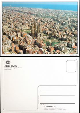 Espanha Barcelona Templo de la Sagrada Familia - CBG 65