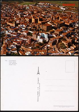Espanha Caceres vista aerea 732