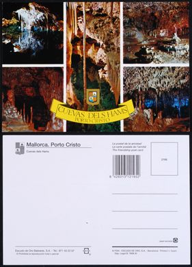 Espanha Mallorca Porto Cristo Cuevas Dels Hams - 2195