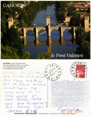 Franca Cahors le Pont Valentre (France Regard) L 016
