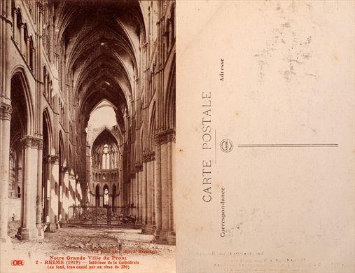 Franca Reims Catedral (C. H. Brunel - Hermagis) 2