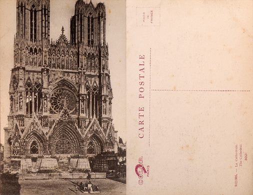 Franca Reims Catedral (Color) 3021