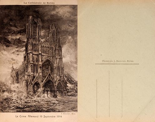 Franca Reims Catedral (J. Bienaime - I. Charlier Pinx)