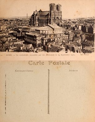 Franca Reims Catedral (Neurdein et Cie.) 2