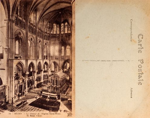 Franca Reims Catedral (Neurdein Freres) 19